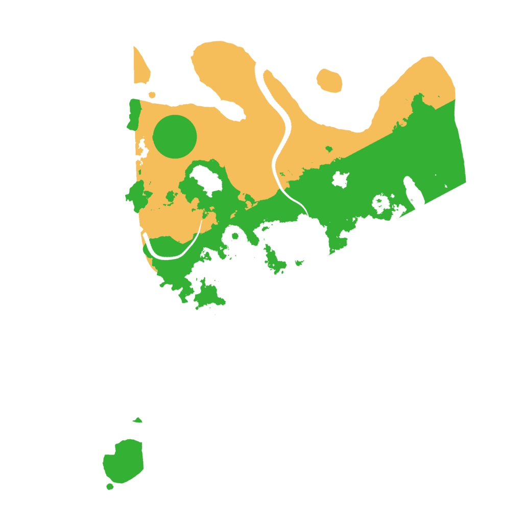 Biome Rust Map: Procedural Map, Size: 3162, Seed: 481981