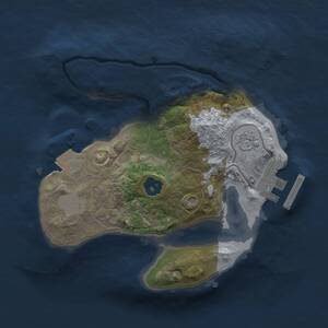 Thumbnail Rust Map: Procedural Map, Size: 1800, Seed: 2019644029, 3 Monuments