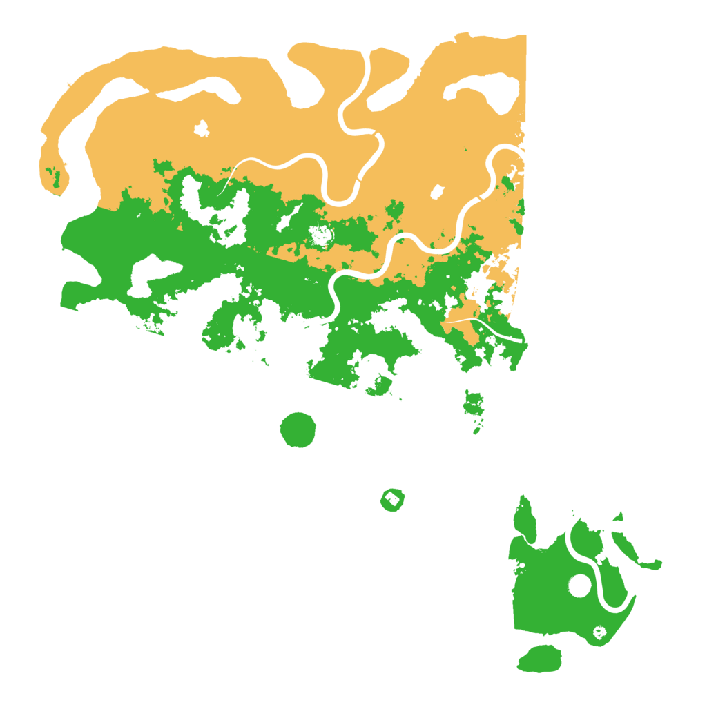 Biome Rust Map: Procedural Map, Size: 5562, Seed: 2147483647