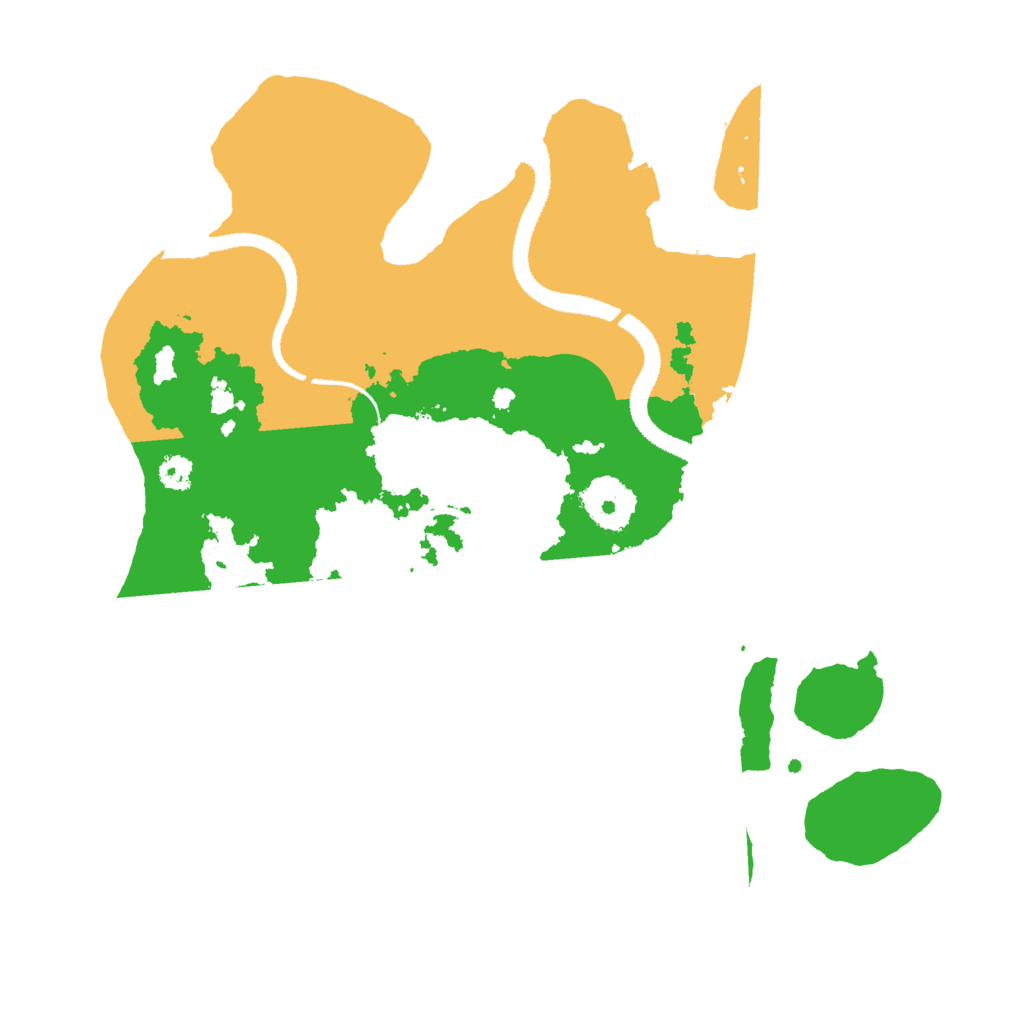Biome Rust Map: Procedural Map, Size: 3000, Seed: 8417