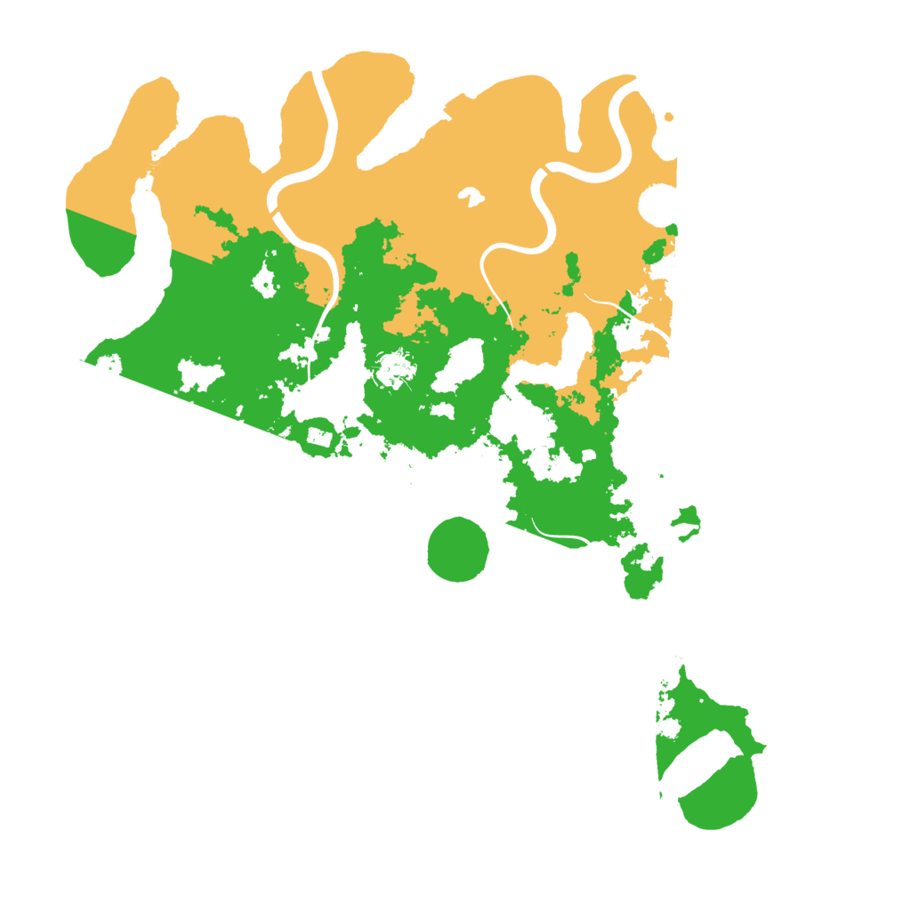 Biome Rust Map: Procedural Map, Size: 4000, Seed: 1401925951