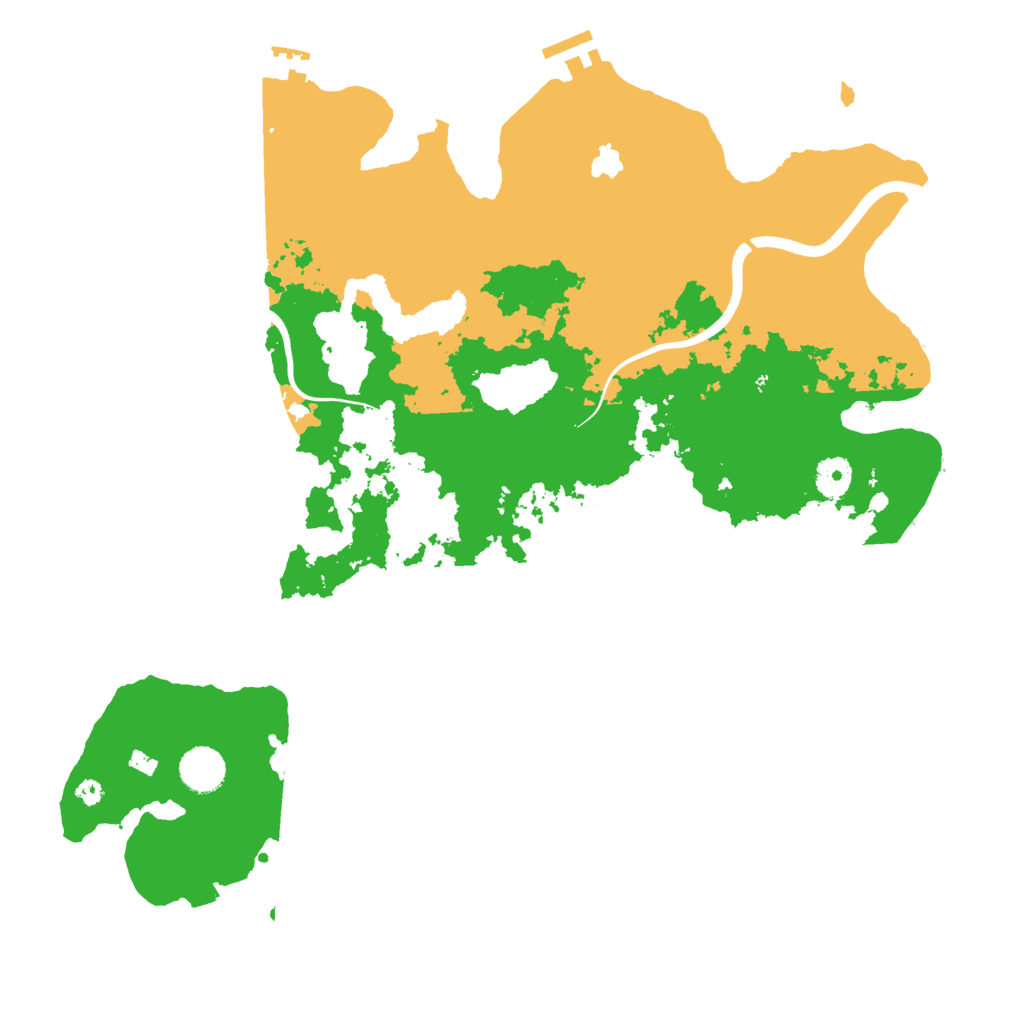 Biome Rust Map: Procedural Map, Size: 4000, Seed: 857734060