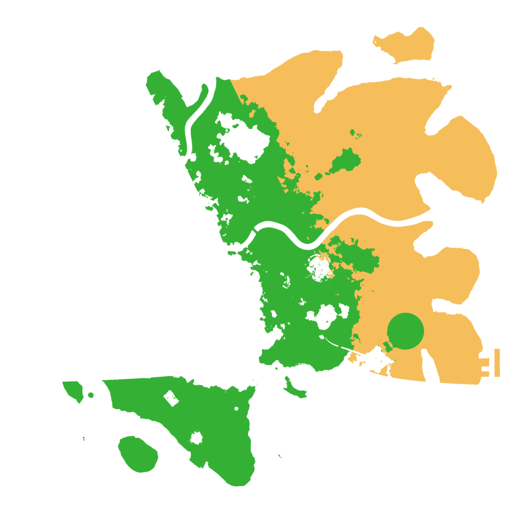 Biome Rust Map: Procedural Map, Size: 3750, Seed: 1905353535