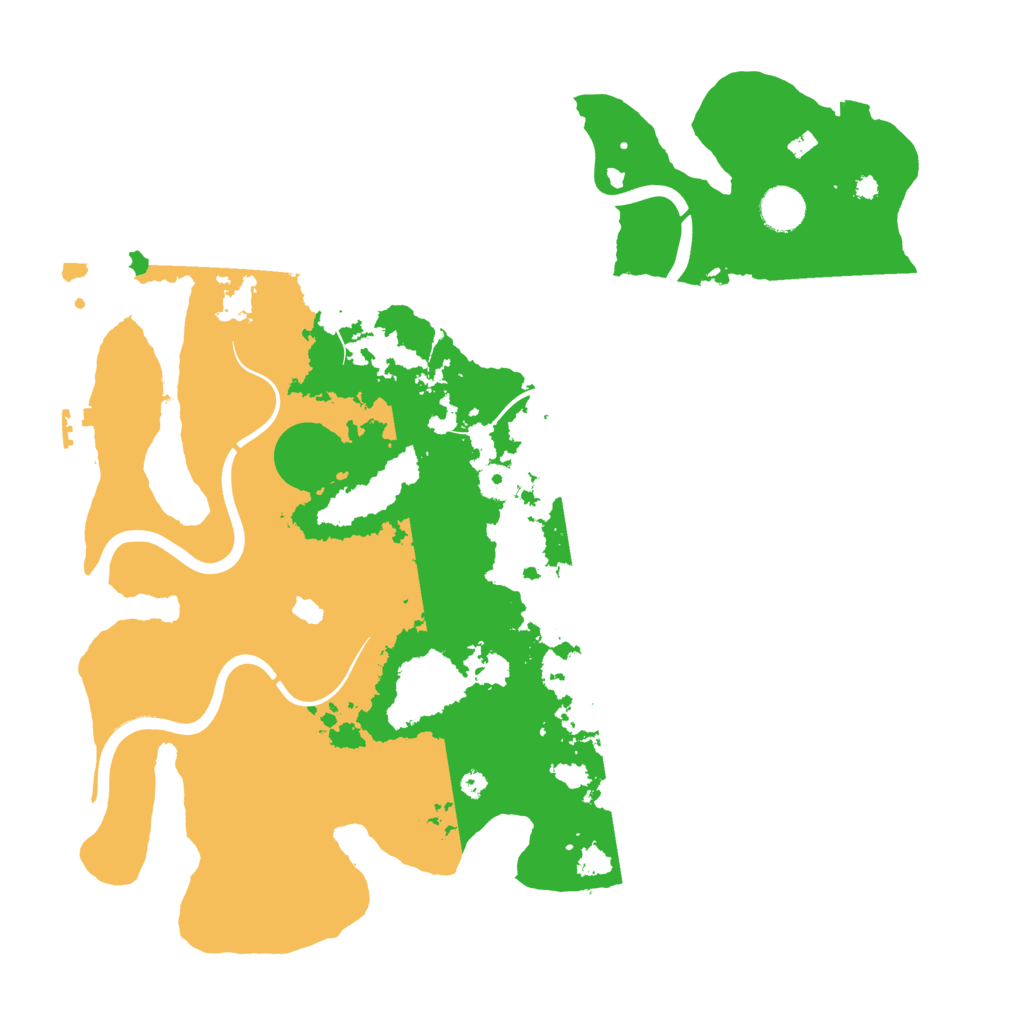 Biome Rust Map: Procedural Map, Size: 4000, Seed: 464749925