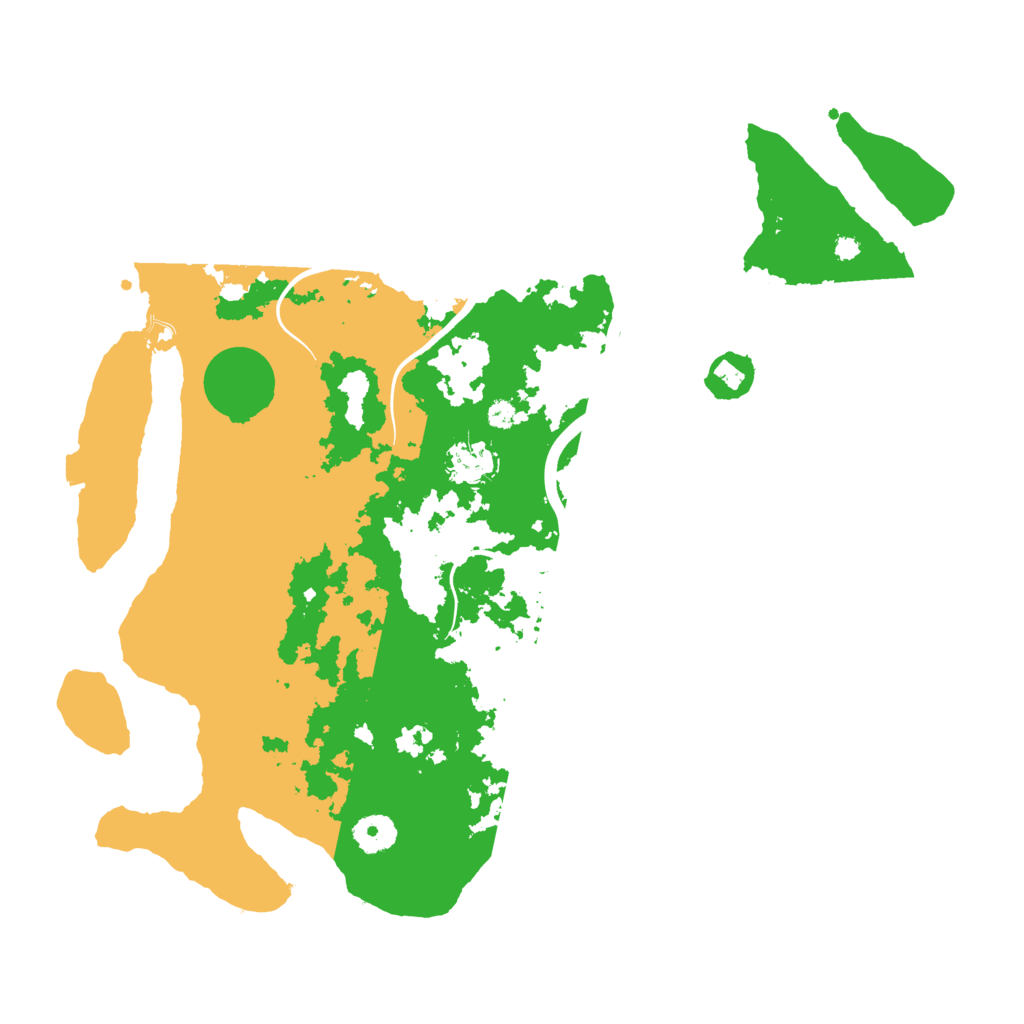 Biome Rust Map: Procedural Map, Size: 3810, Seed: 5222025