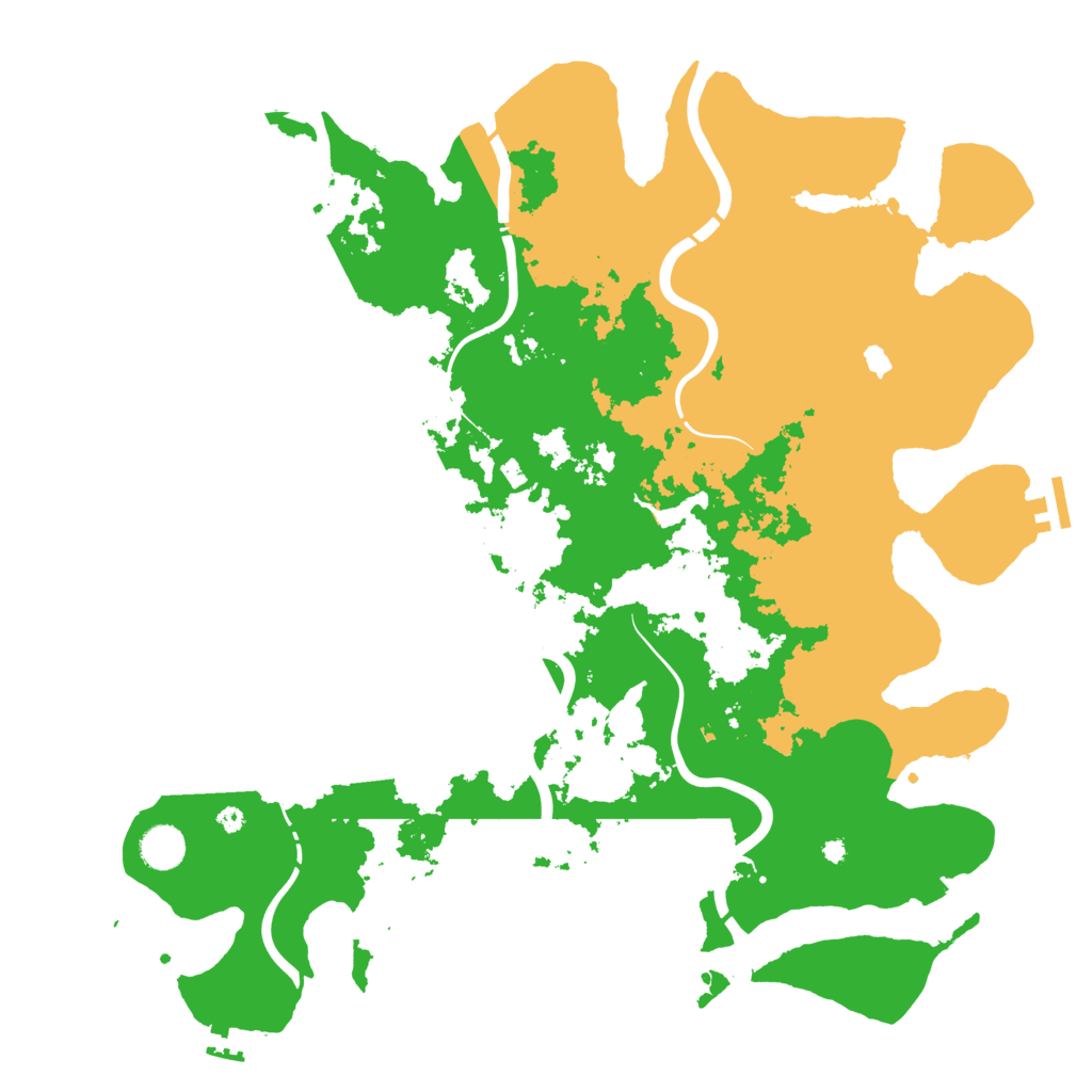 Biome Rust Map: Procedural Map, Size: 4250, Seed: 1554148666