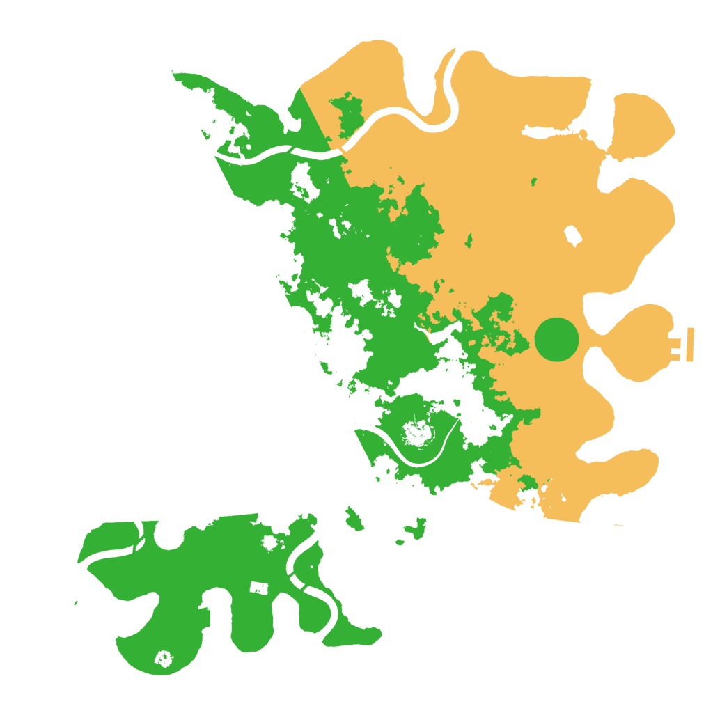 Biome Rust Map: Procedural Map, Size: 4250, Seed: 1554148666