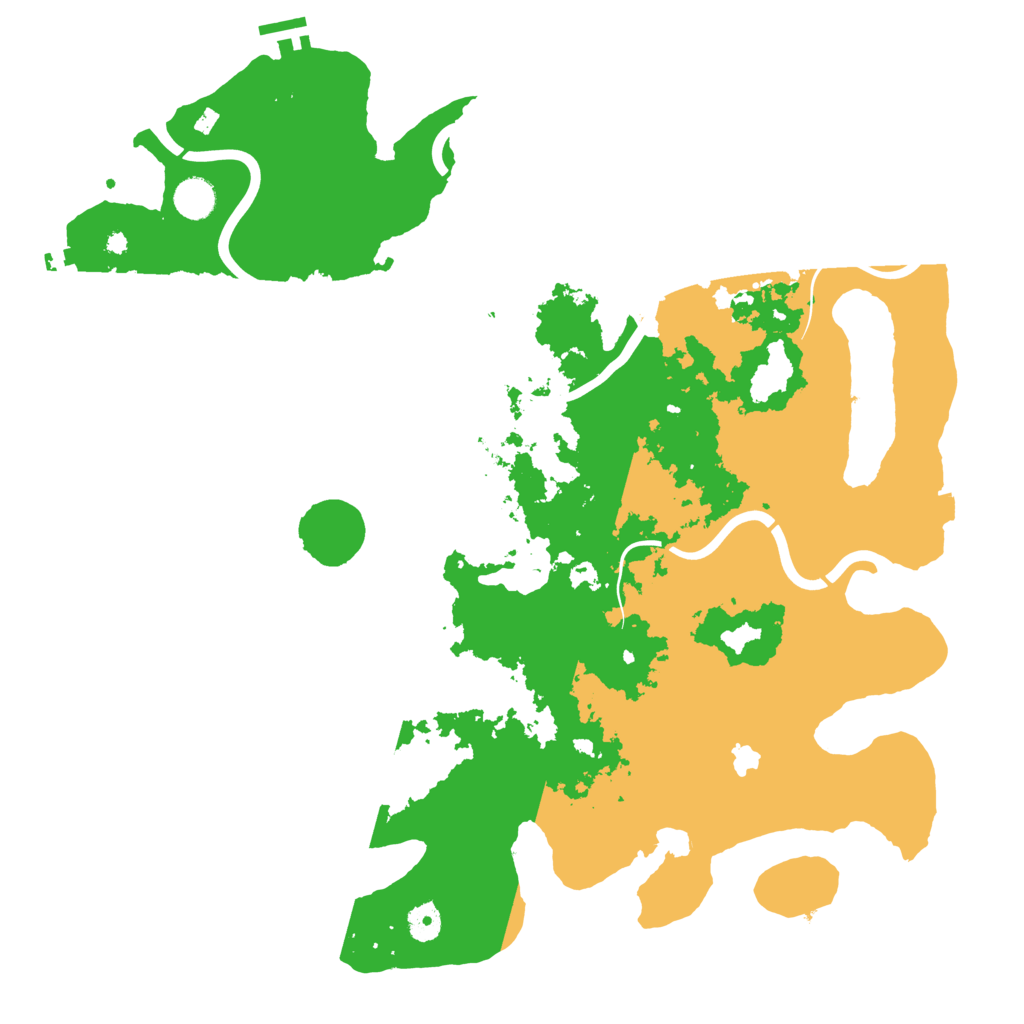 Biome Rust Map: Procedural Map, Size: 4333, Seed: 22052025