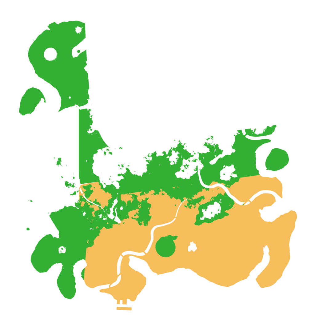 Biome Rust Map: Procedural Map, Size: 4250, Seed: 296927978