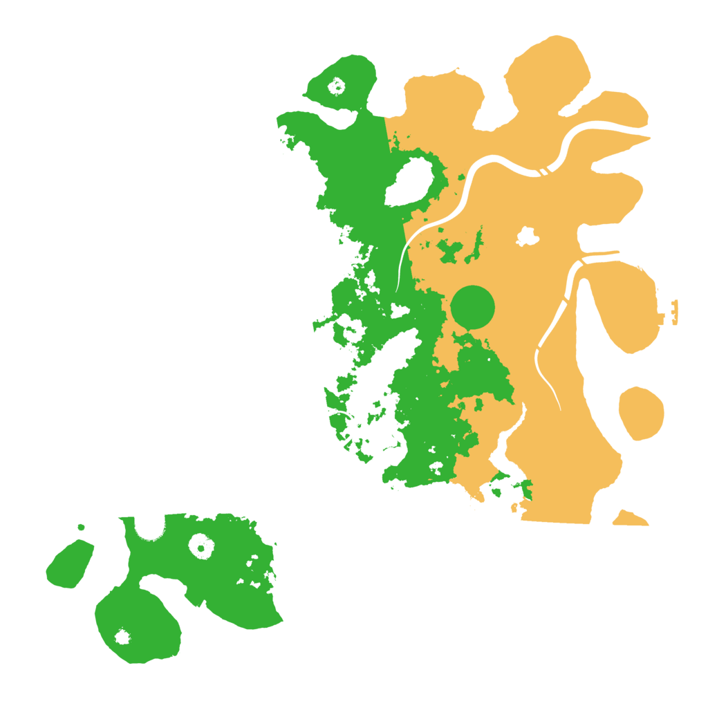 Biome Rust Map: Procedural Map, Size: 4250, Seed: 1136820135