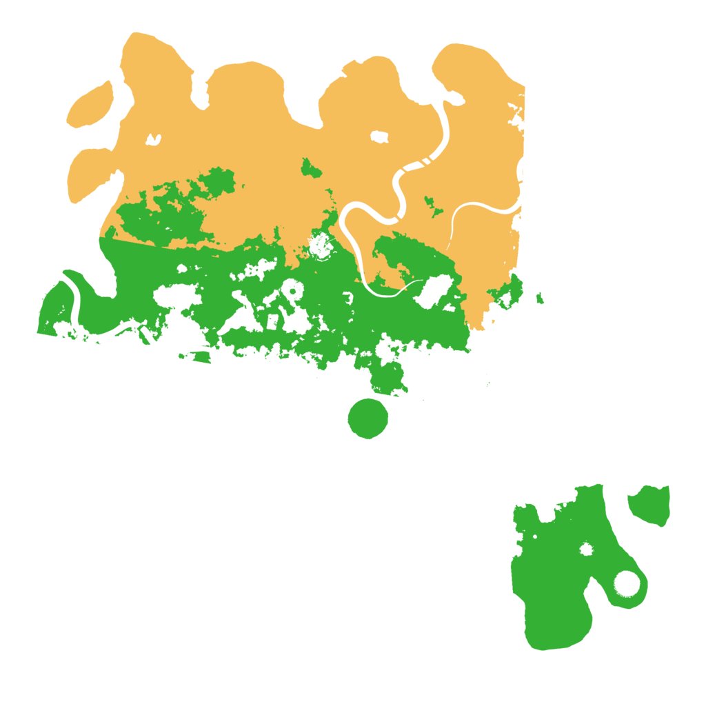 Biome Rust Map: Procedural Map, Size: 4800, Seed: 1887093463