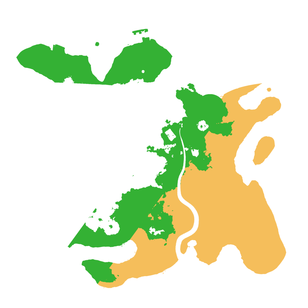 Biome Rust Map: Procedural Map, Size: 3000, Seed: 1892295830
