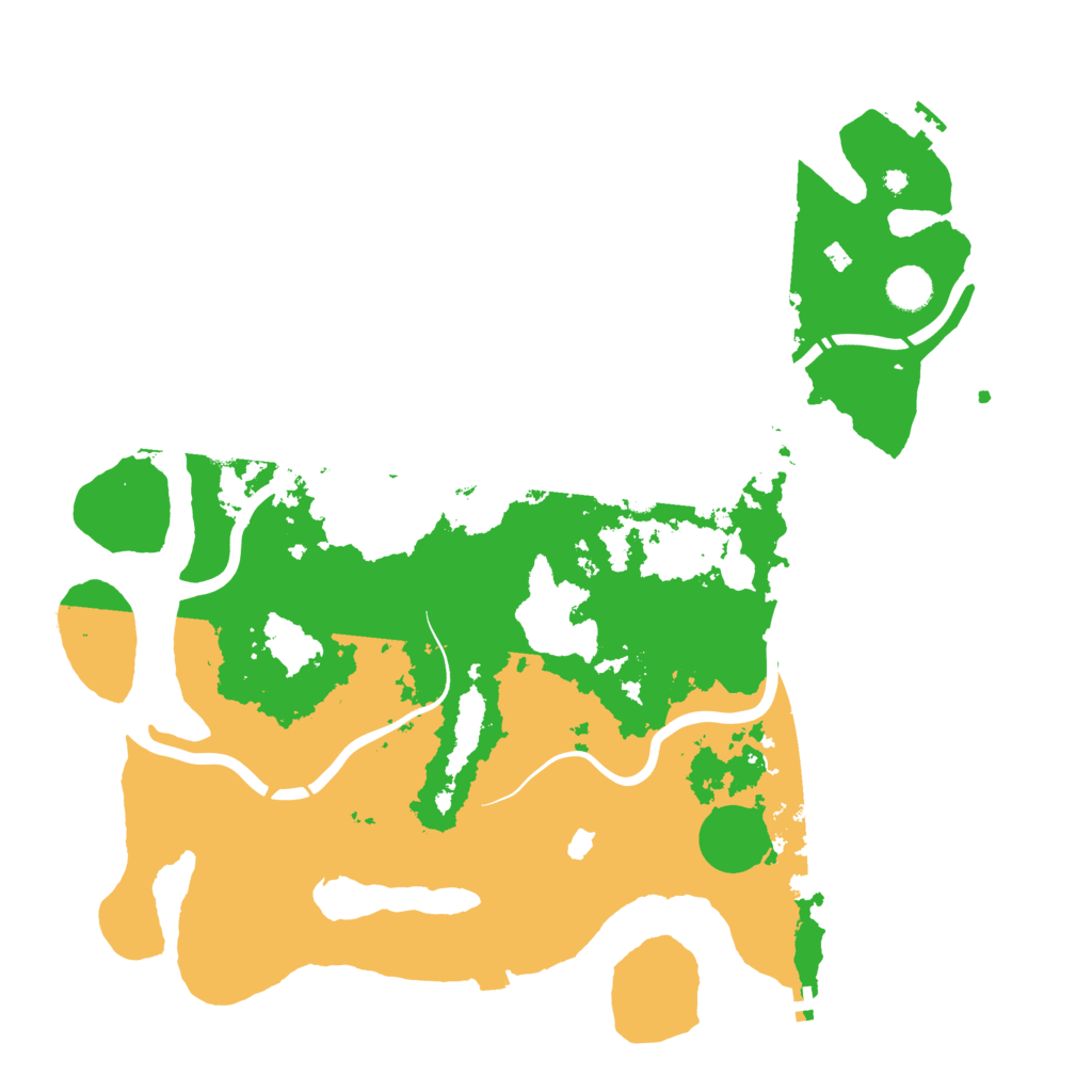 Biome Rust Map: Procedural Map, Size: 4250, Seed: 16237