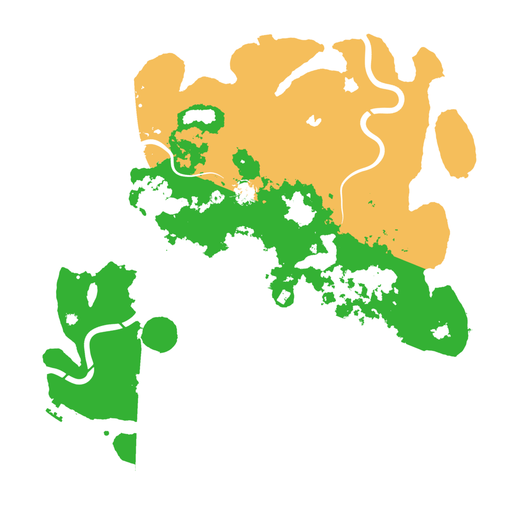 Biome Rust Map: Procedural Map, Size: 4000, Seed: 76470103