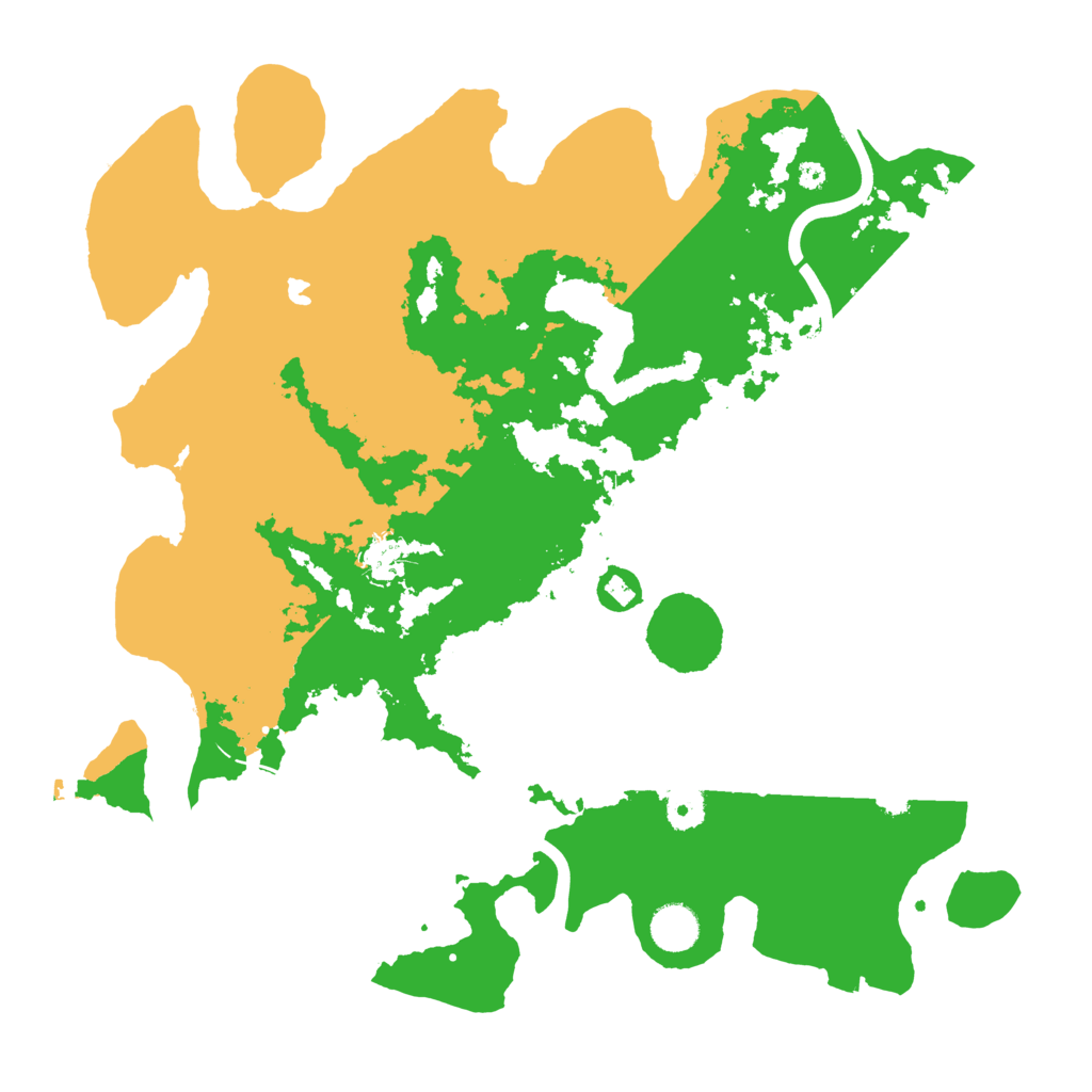 Biome Rust Map: Procedural Map, Size: 4000, Seed: 1531213501