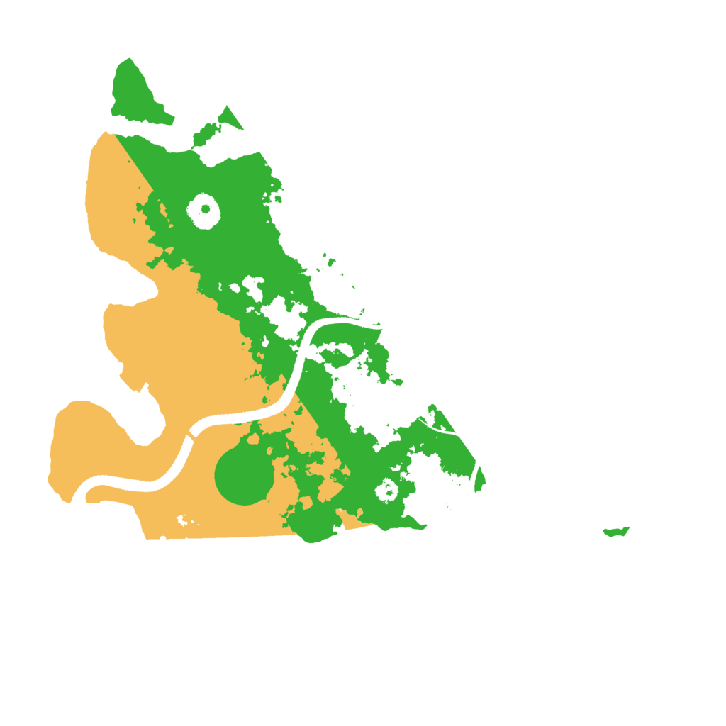 Biome Rust Map: Procedural Map, Size: 3250, Seed: 195328672