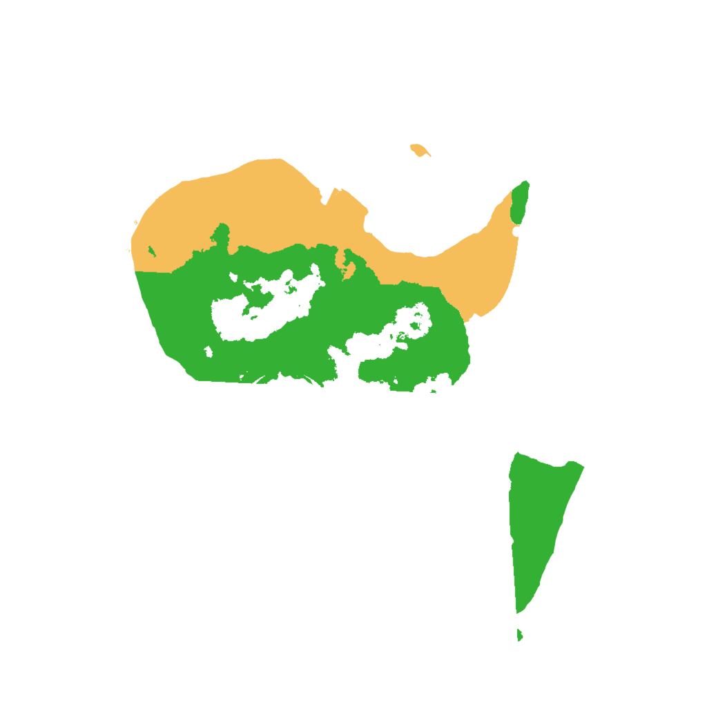 Biome Rust Map: Procedural Map, Size: 2000, Seed: 34509678