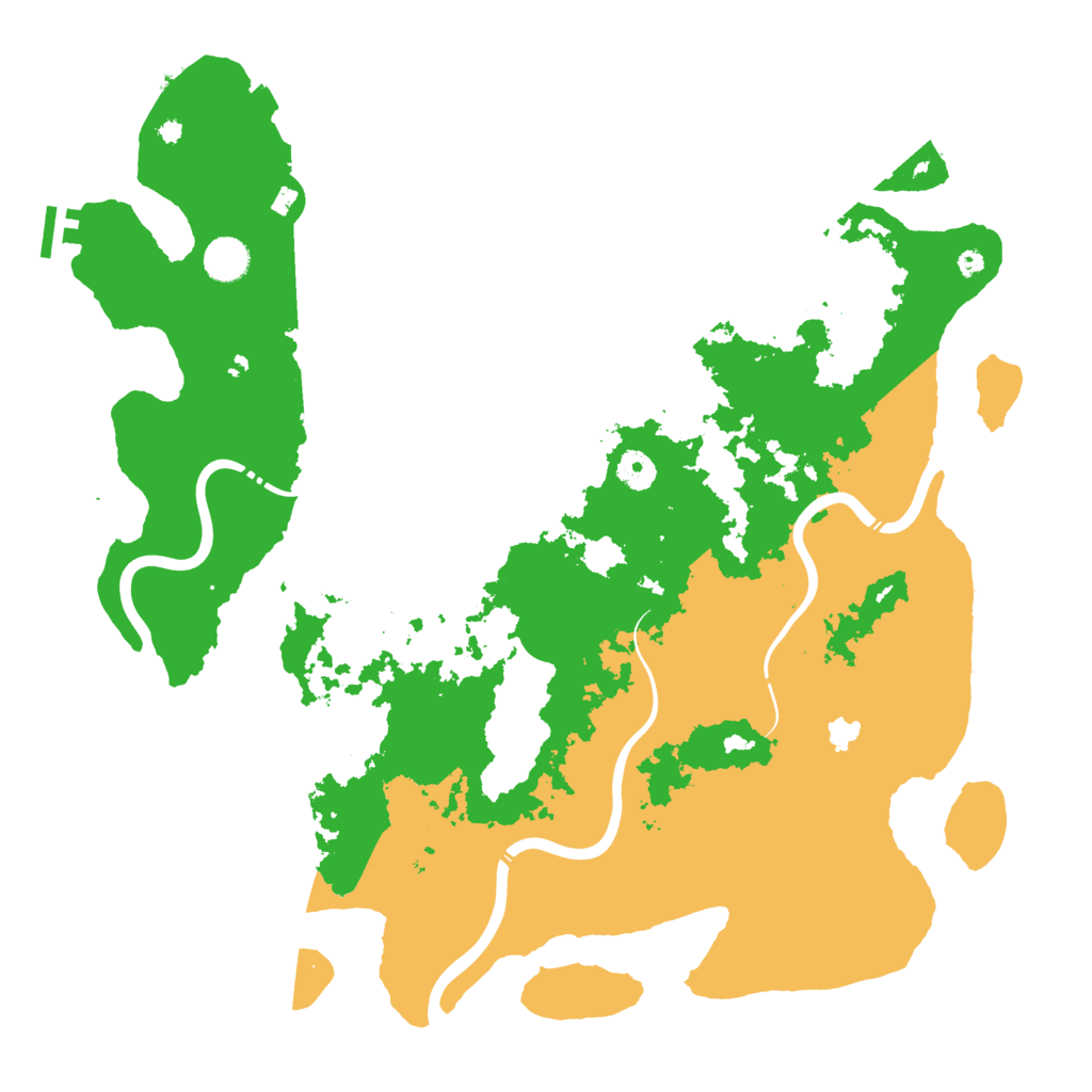 Biome Rust Map: Procedural Map, Size: 4250, Seed: 1833690461