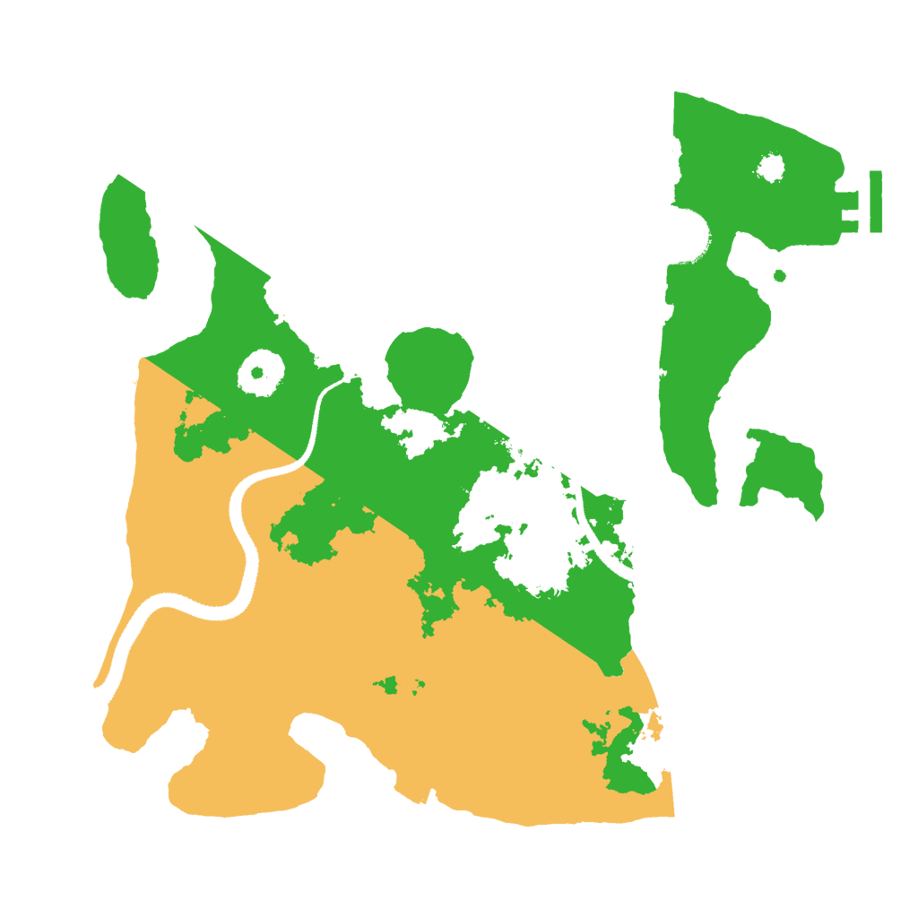 Biome Rust Map: Procedural Map, Size: 3000, Seed: 2065860840
