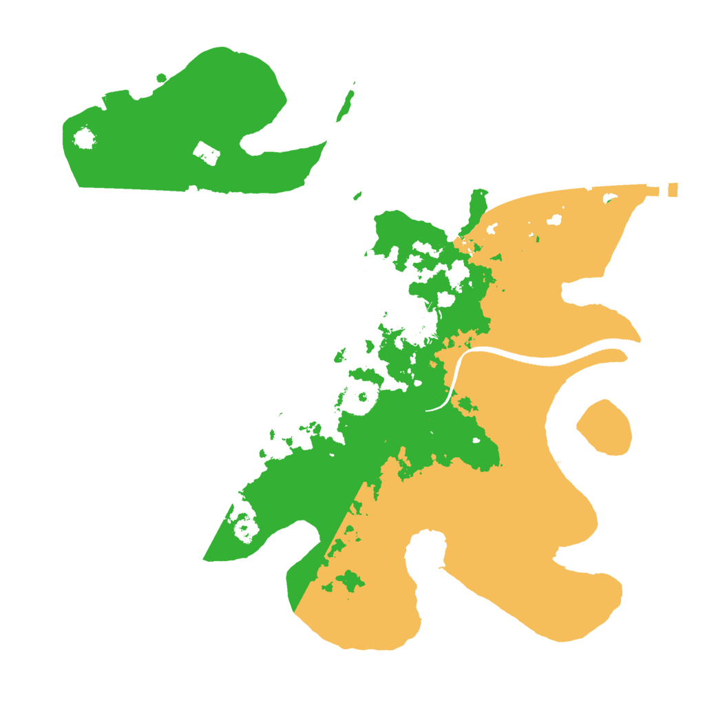 Biome Rust Map: Procedural Map, Size: 3000, Seed: 217313