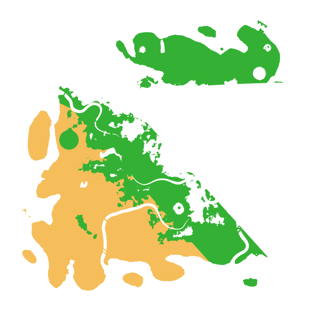 Biome Rust Map: Procedural Map, Size: 4250, Seed: 116603700