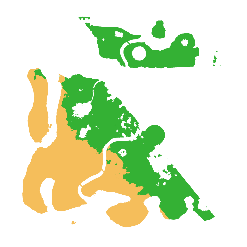 Biome Rust Map: Procedural Map, Size: 3250, Seed: 1363090230
