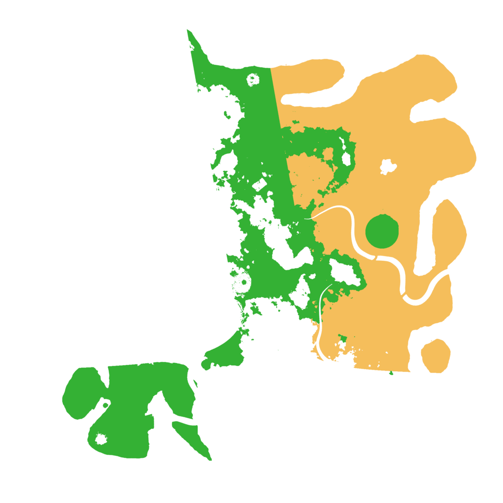 Biome Rust Map: Procedural Map, Size: 4000, Seed: 839671481
