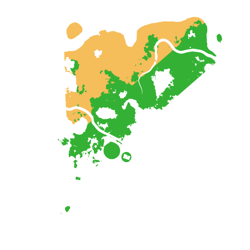 Biome Rust Map: Procedural Map, Size: 4000, Seed: 143372288