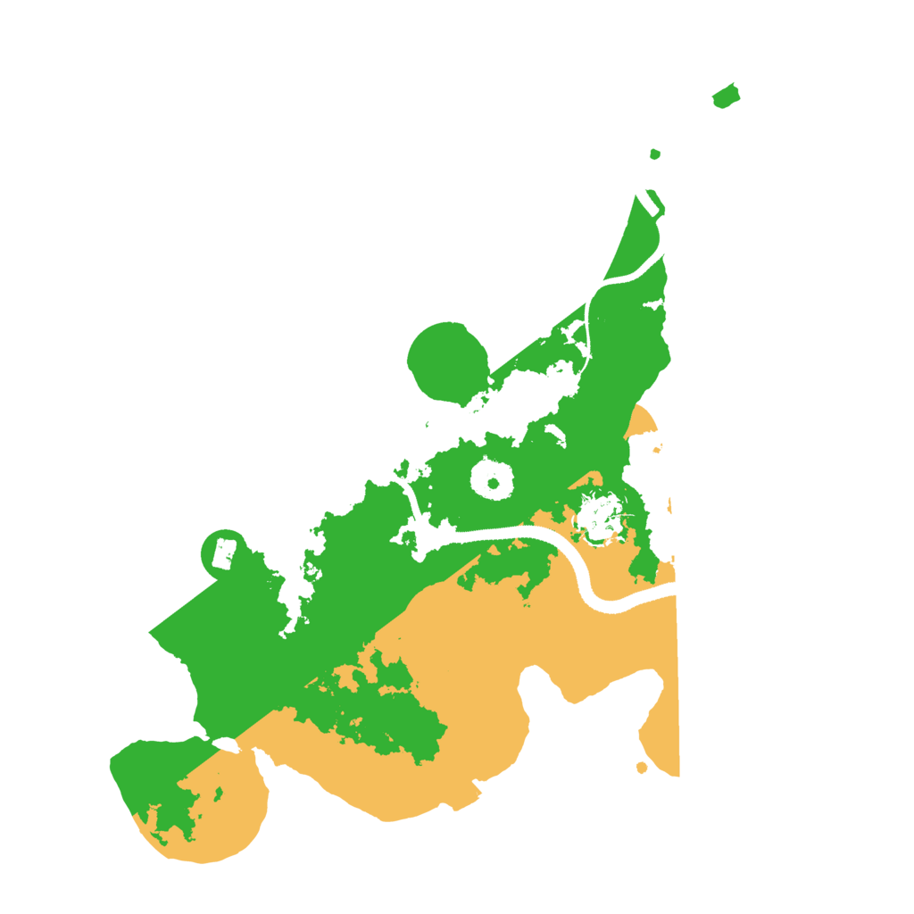 Biome Rust Map: Procedural Map, Size: 3250, Seed: 1499677254