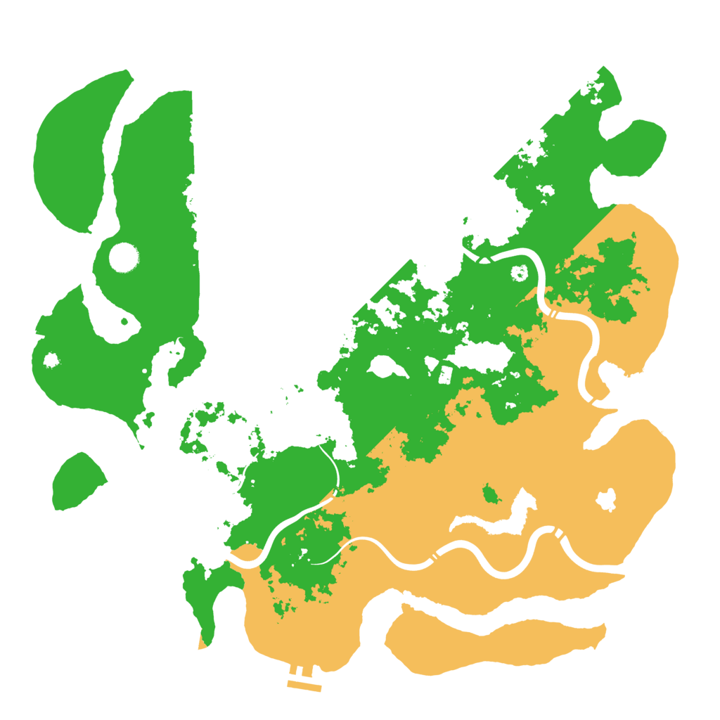 Biome Rust Map: Procedural Map, Size: 4250, Seed: 849340699