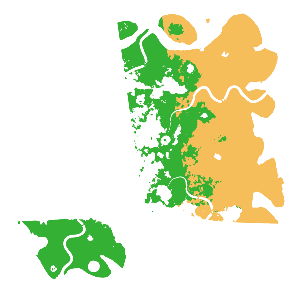 Biome Rust Map: Procedural Map, Size: 4800, Seed: 260302202