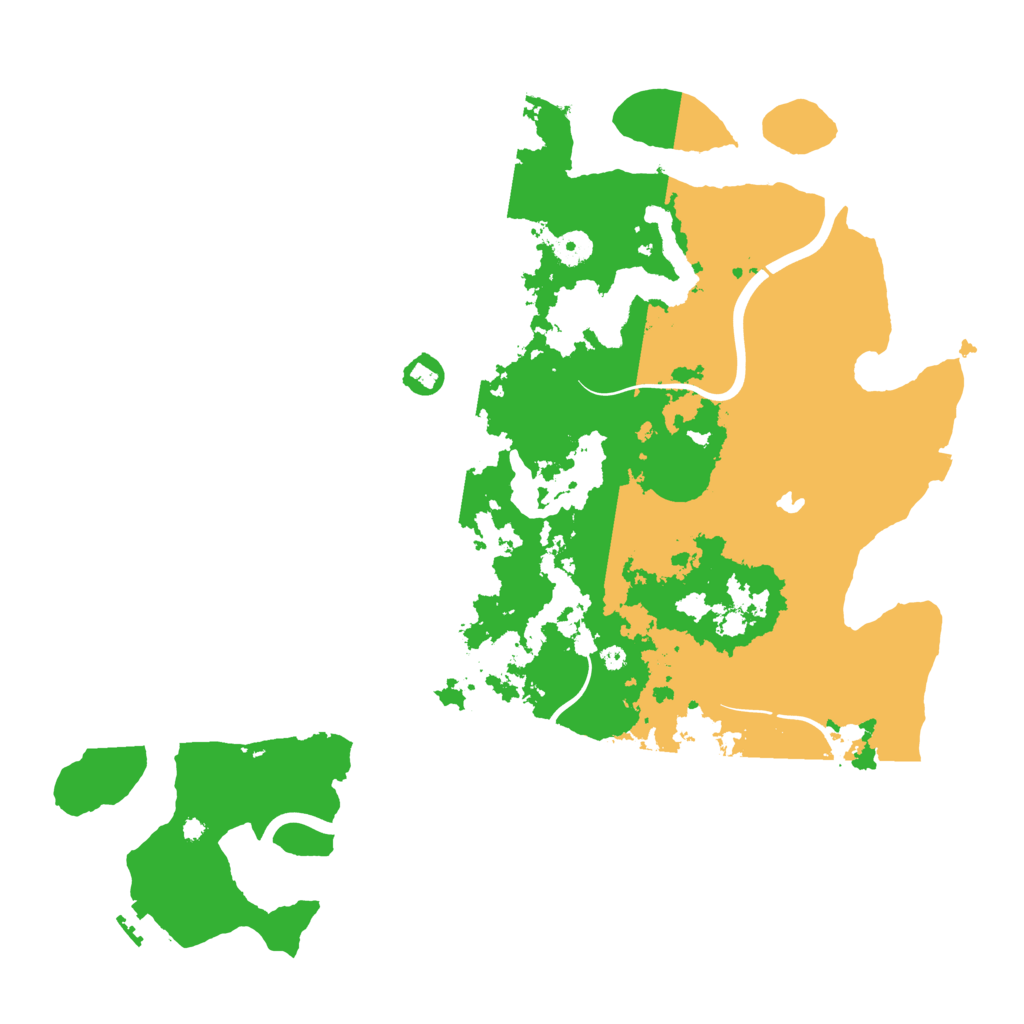 Biome Rust Map: Procedural Map, Size: 4250, Seed: 739110615