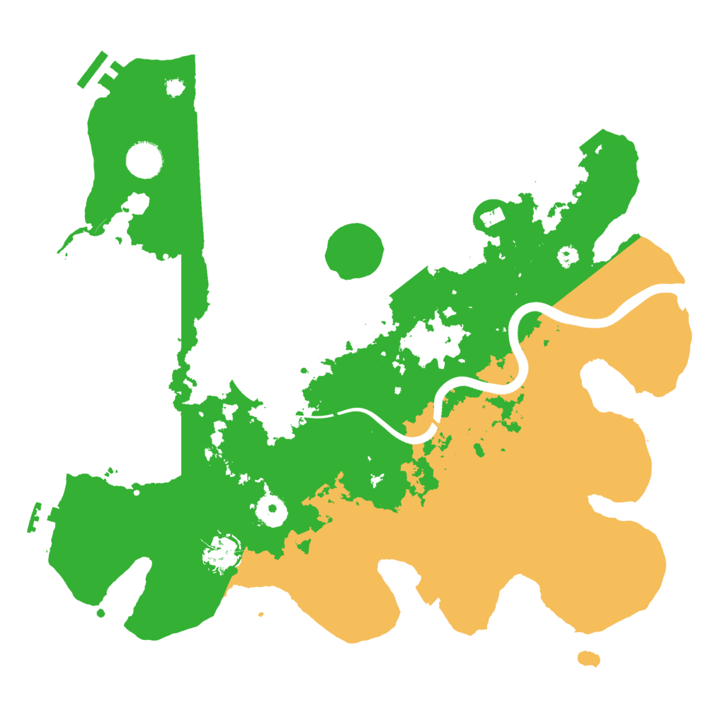 Biome Rust Map: Procedural Map, Size: 3500, Seed: 1786493115