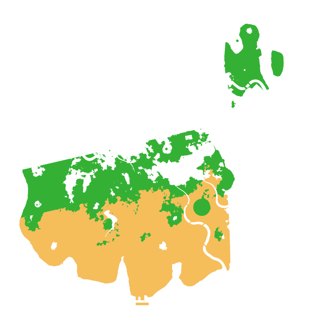 Biome Rust Map: Procedural Map, Size: 4800, Seed: 4269