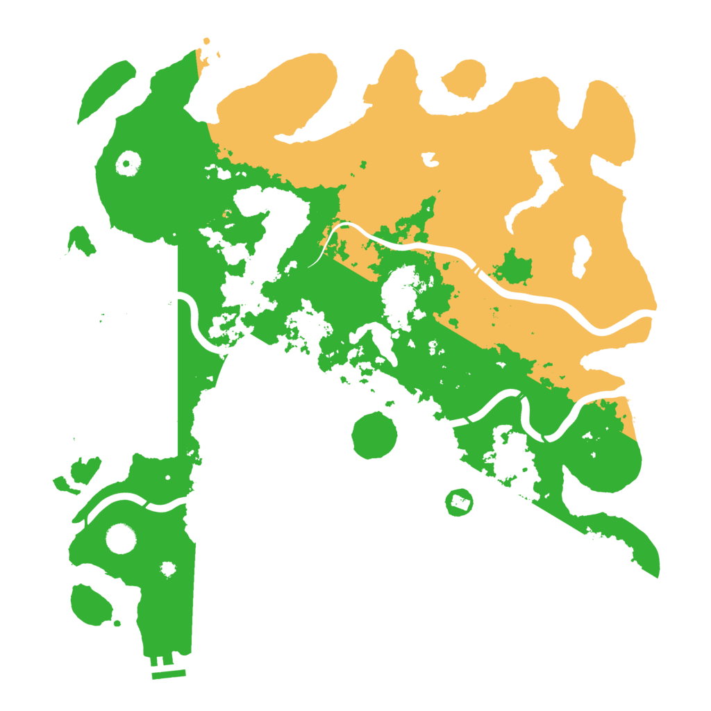 Biome Rust Map: Procedural Map, Size: 4250, Seed: 505413987