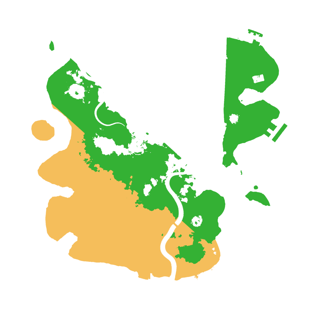 Biome Rust Map: Procedural Map, Size: 3000, Seed: 1716501930