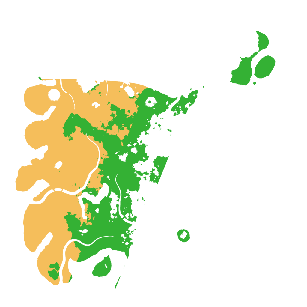 Biome Rust Map: Procedural Map, Size: 4500, Seed: 1852177