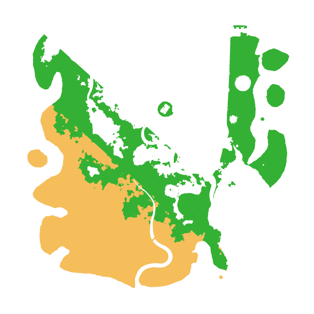 Biome Rust Map: Procedural Map, Size: 3500, Seed: 1716501930