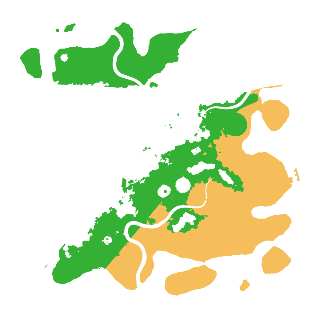 Biome Rust Map: Procedural Map, Size: 3750, Seed: 851662226