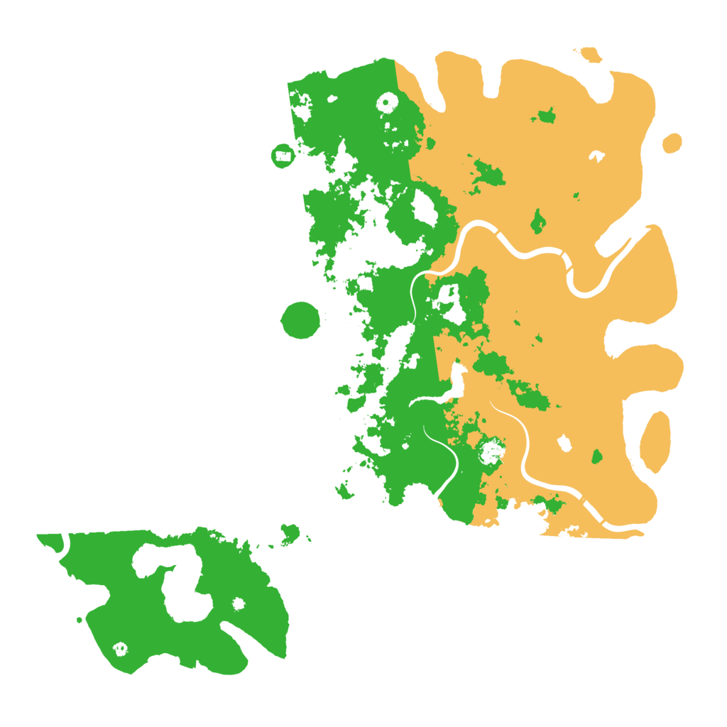 Biome Rust Map: Procedural Map, Size: 5200, Seed: 260302202