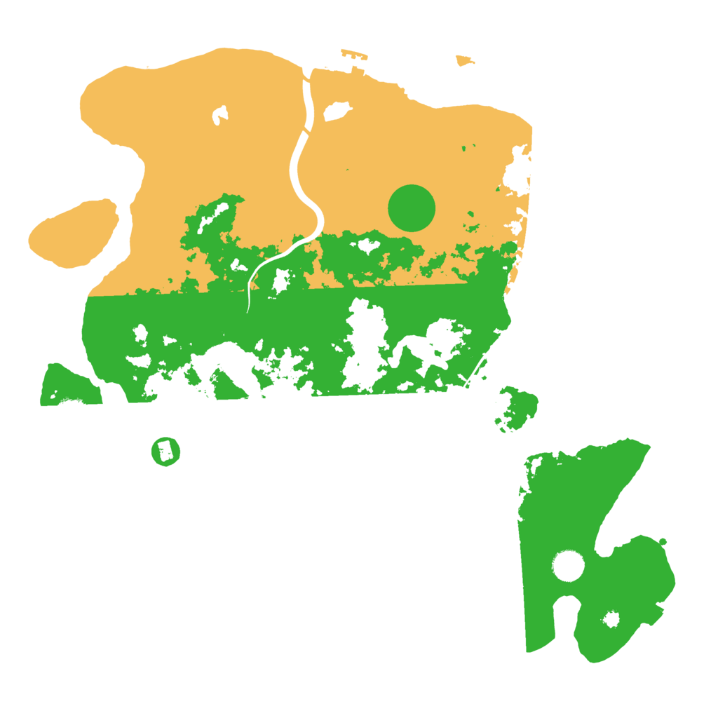 Biome Rust Map: Procedural Map, Size: 4000, Seed: 1066230164