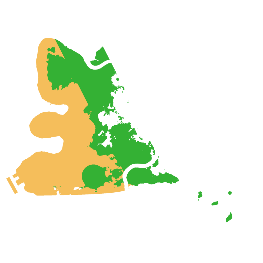 Biome Rust Map: Procedural Map, Size: 3000, Seed: 1947335325