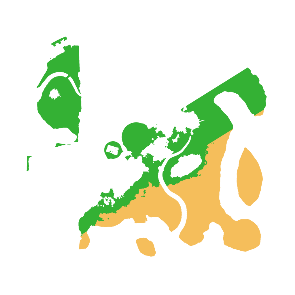 Biome Rust Map: Procedural Map, Size: 2700, Seed: 755261308