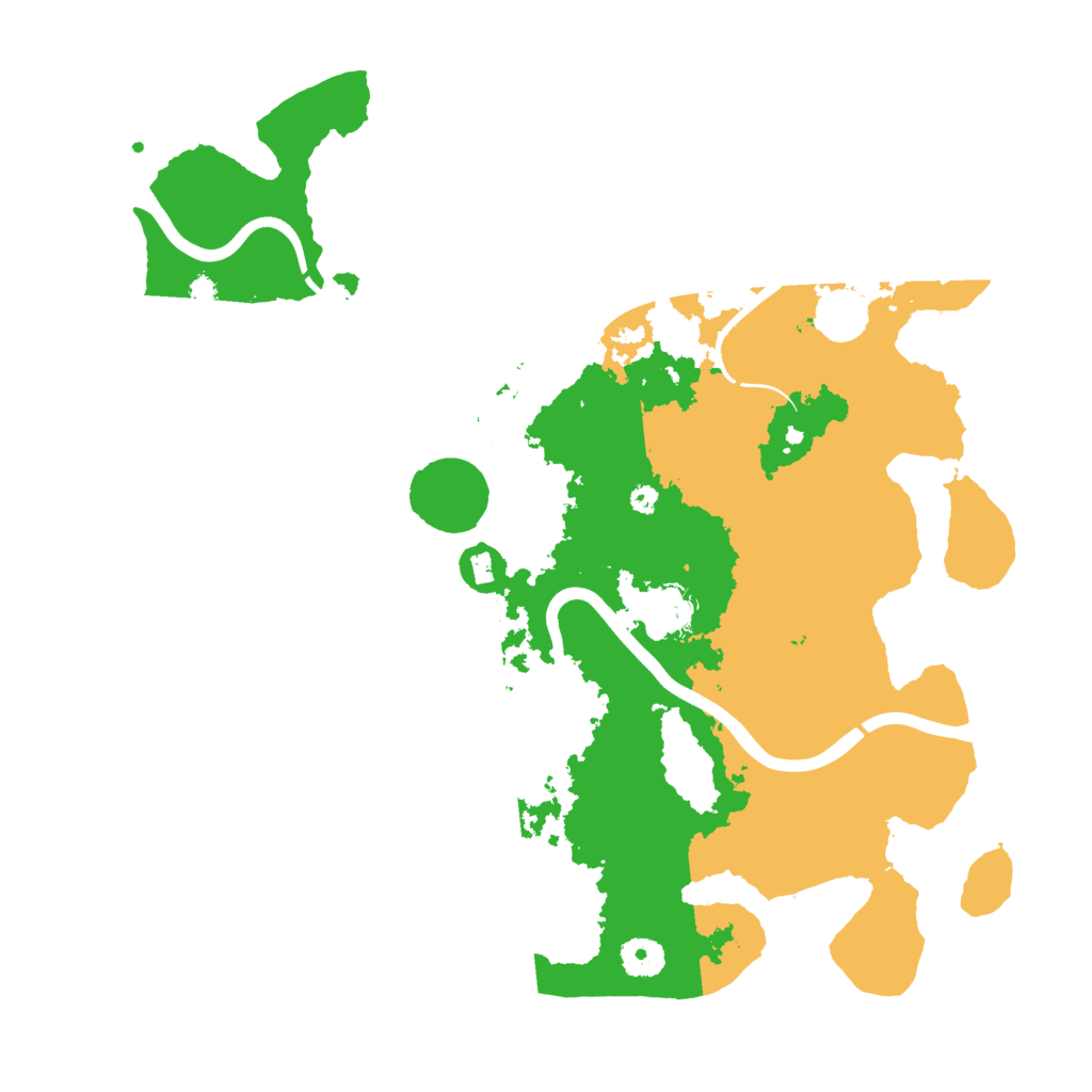 Biome Rust Map: Procedural Map, Size: 3900, Seed: 1320
