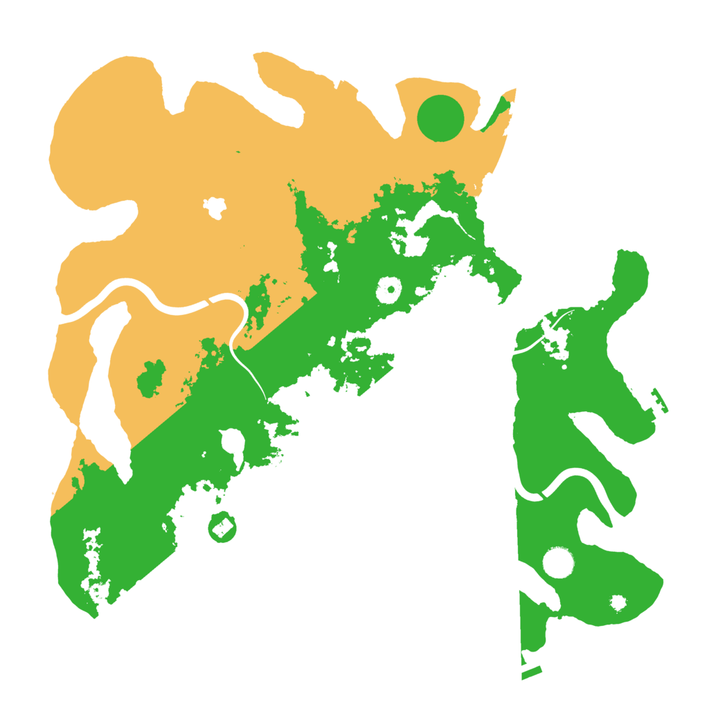 Biome Rust Map: Procedural Map, Size: 4000, Seed: 1150580929