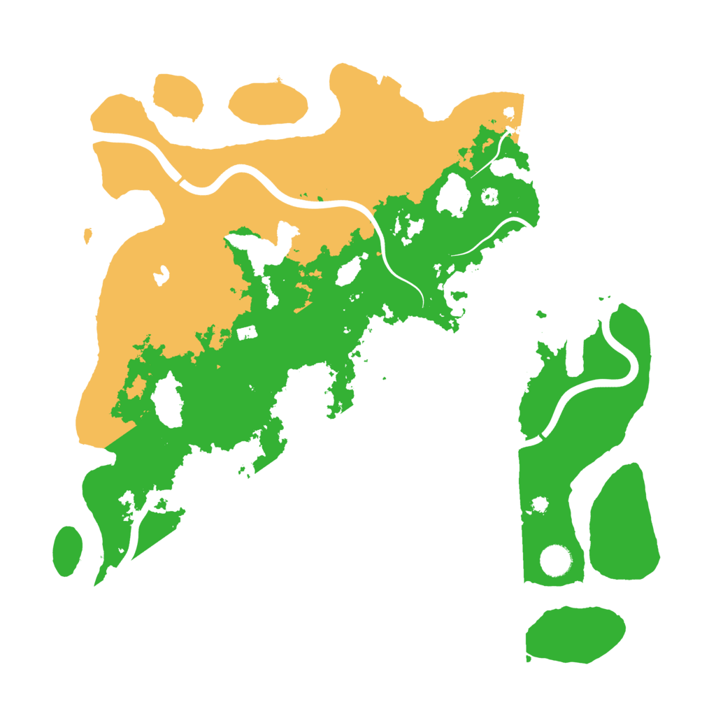 Biome Rust Map: Procedural Map, Size: 4000, Seed: 6590319
