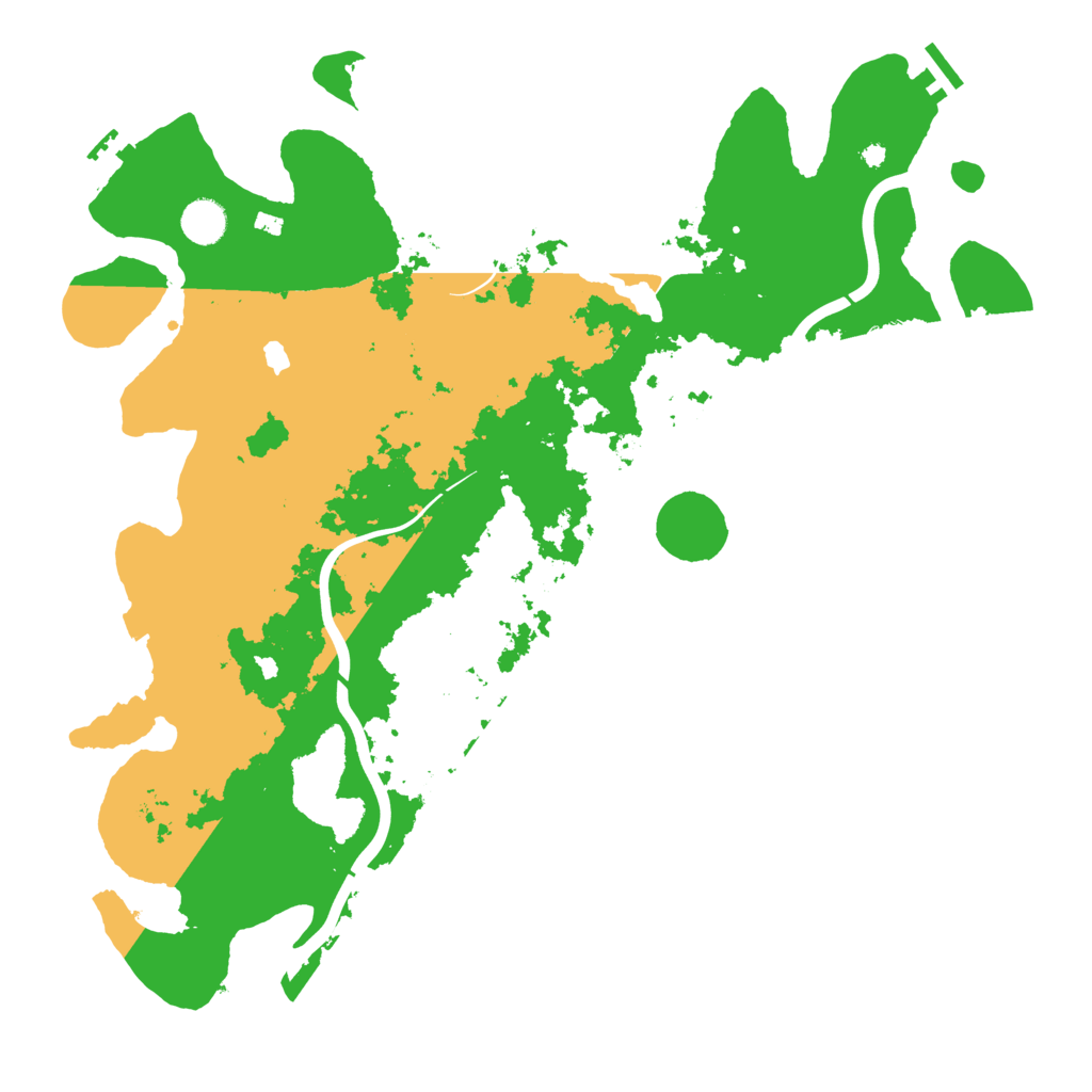 Biome Rust Map: Procedural Map, Size: 4250, Seed: 1992382871