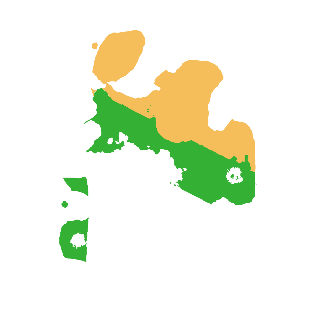 Biome Rust Map: Procedural Map, Size: 2000, Seed: 1765291913