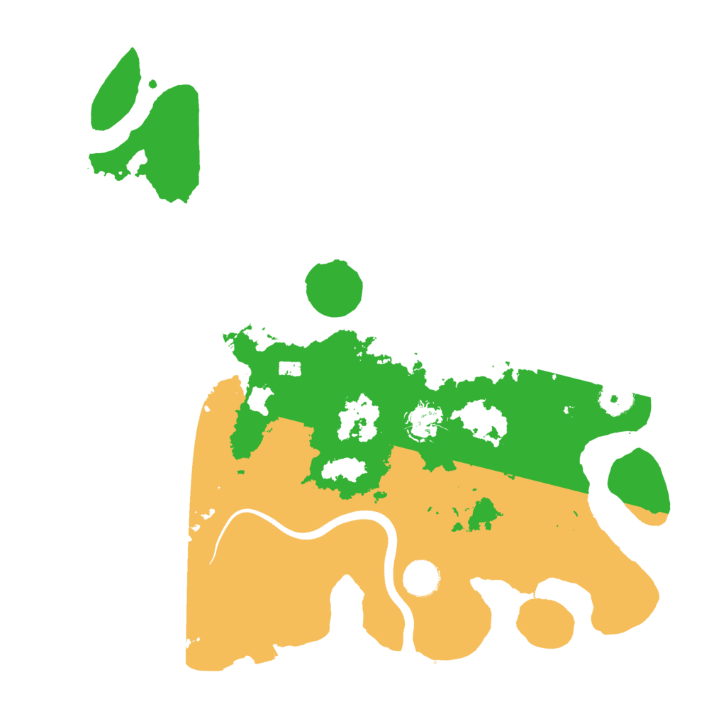 Biome Rust Map: Procedural Map, Size: 3500, Seed: 1209576773