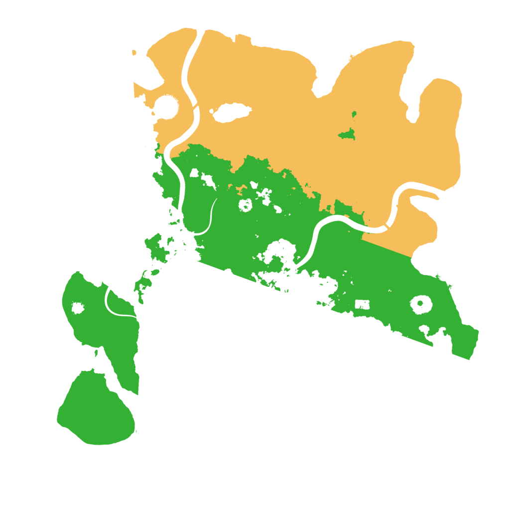 Biome Rust Map: Procedural Map, Size: 3750, Seed: 739176936